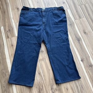 Liberty Blues Men's 52"x38"  Relaxed-Fit Side Elastic 5-Pocket‎ Jeans